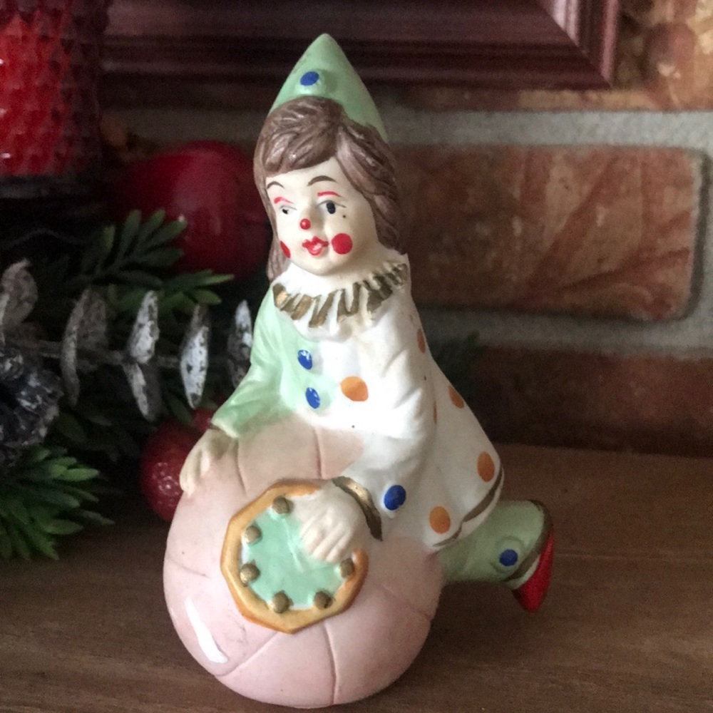 Rare Vintage 1970’s Hand Painted Collector Clown